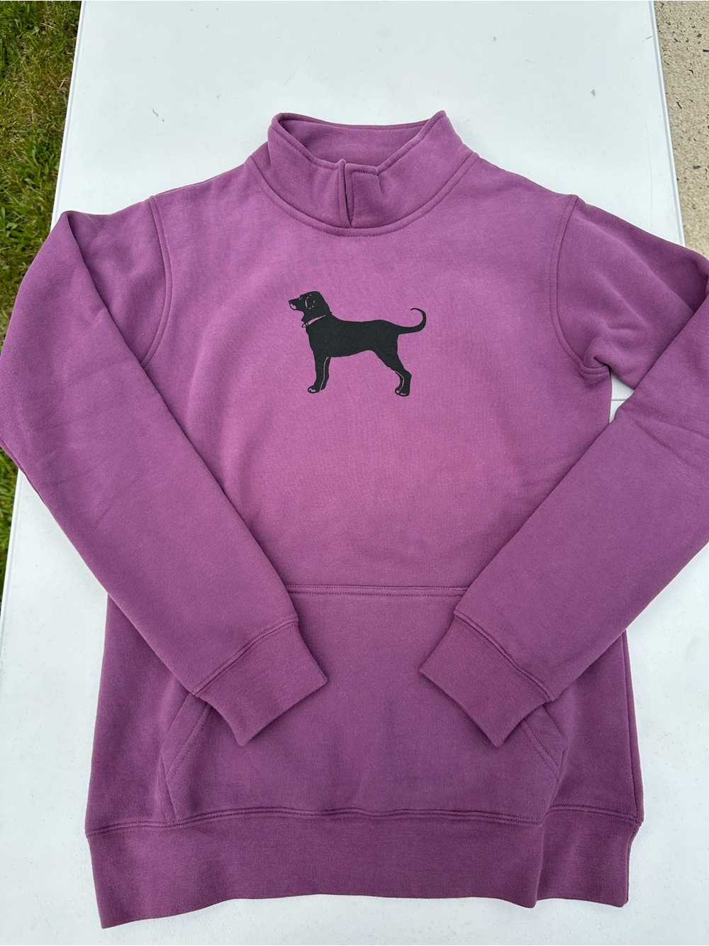 Purple The Black Dog Sweatshirt